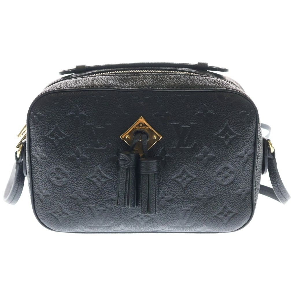 Louis Vuitton Empreinte Saintonge Mini Shoulder Bag Black Leather Gold