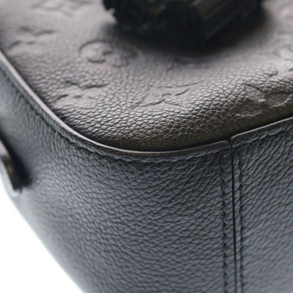 Louis Vuitton Empreinte Saintonge Mini Shoulder Bag Black Leather Gold — view 5
