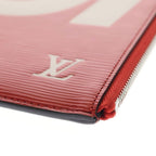 Louis Vuitton Supreme LV Pochette Jour GM Epi Leather Clutch — view 5