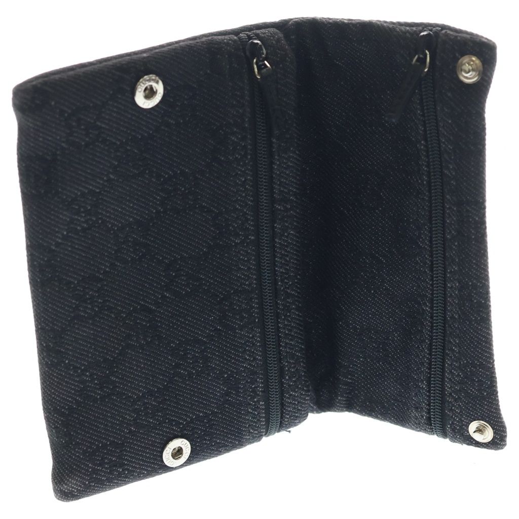 Gucci GG Canvas Wallet Passport Case Black — view 4