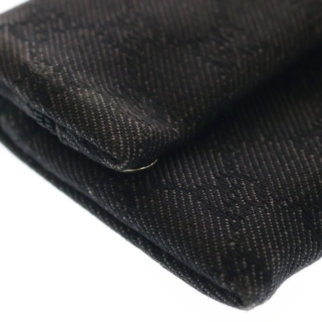 Gucci GG Canvas Wallet Passport Case Black — view 6