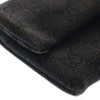 Gucci GG Canvas Wallet Passport Case Black — view 6