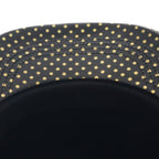 Gucci Sega Guccy Mesh Baseball Cap Logo Print Cap Hat Black Gold — view 6