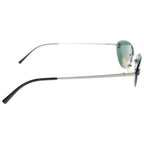 Chanel CC Logo Sunglasses Rimless Green Lens Eyewear — view 3