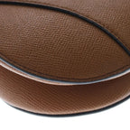 Dior Saddle Bag Brown Grained Calfskin Gold — view 5