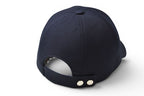 Hermes Cap Hat Cap Serena Electric 57 Cotton Navy — view 2