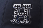 Hermes Cap Hat Cap Serena Electric 57 Cotton Navy — view 5