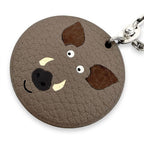 Hermes Animal Charm Boar Fleece Limited Keychain — view 2