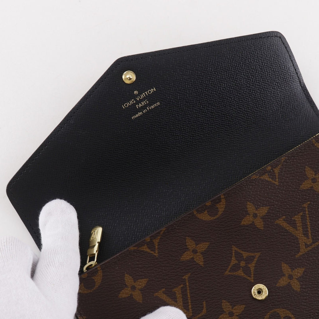 Louis Vuitton Portefeuille Sarah Monogram Giant Reverse Canvas Brown Wallet — view 6