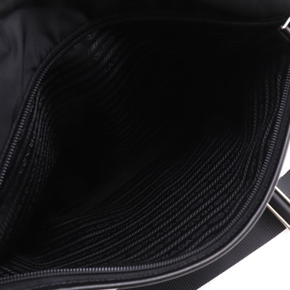 Prada Nylon Nero Black Shoulder — view 9