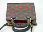 Louis Vuitton LV Petite Sac Plat Foreign Love Monogram 2-Way Shoulder Bag Brown — view 5