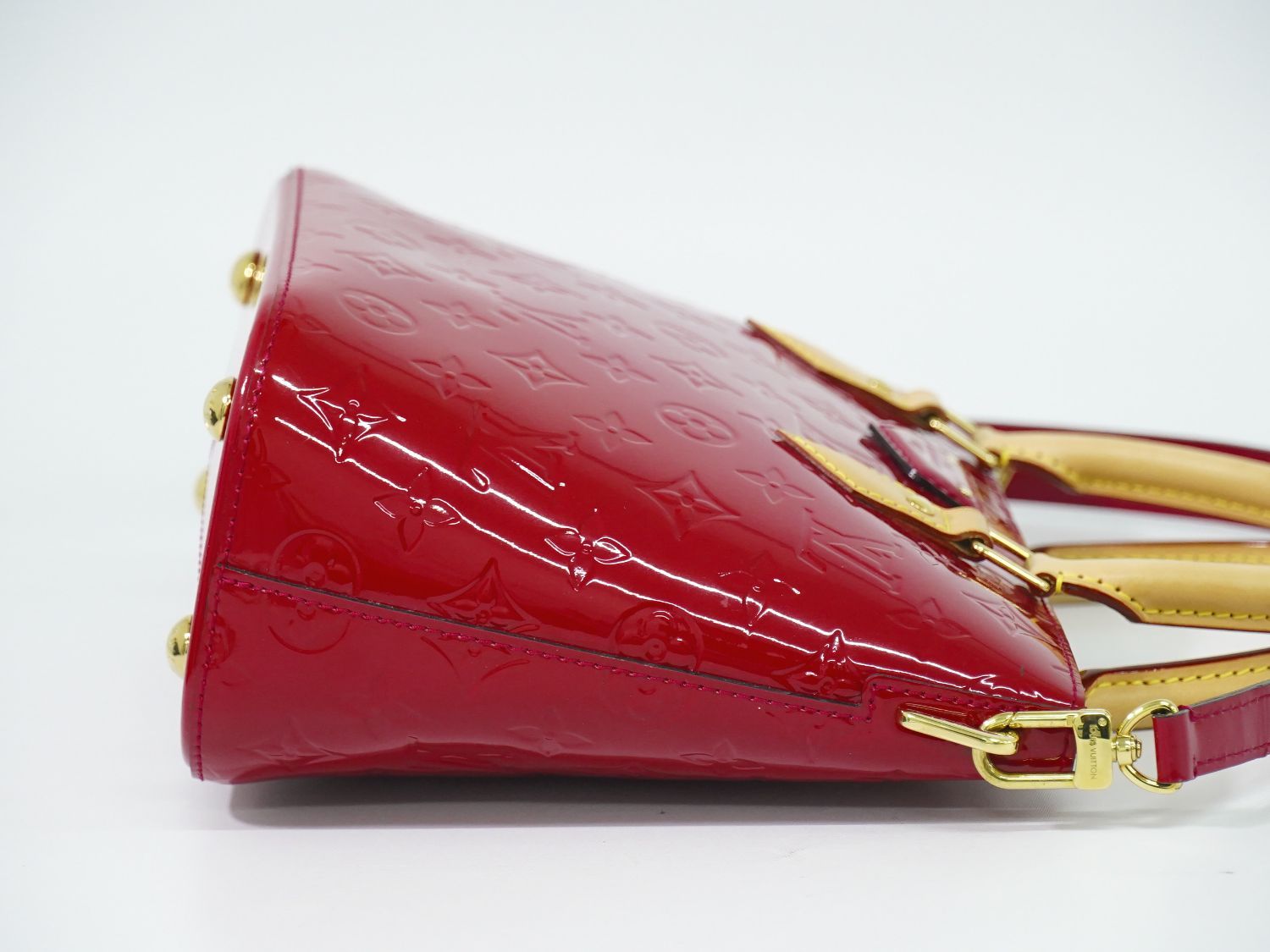 Louis Vuitton LV Montebello PM Vernis Leather 2-Way Shoulder Bag Rose Indien — view 4