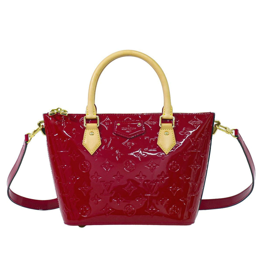 Louis Vuitton LV Montebello PM Vernis Leather 2-Way Shoulder Bag Rose Indien