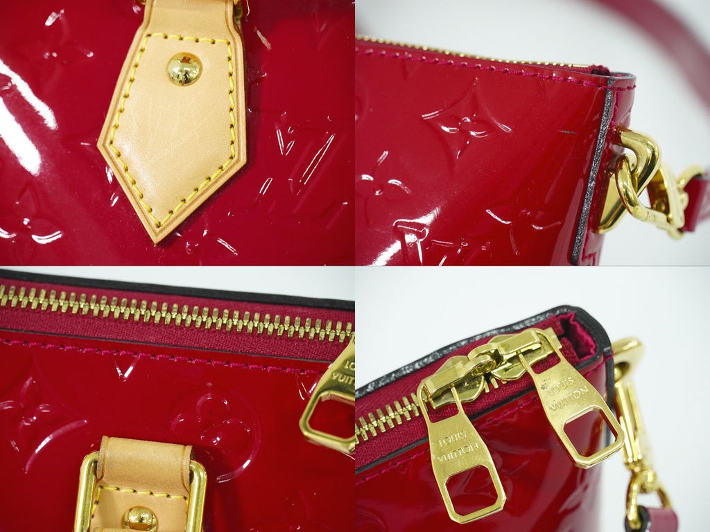 Louis Vuitton LV Montebello PM Vernis Leather 2-Way Shoulder Bag Rose Indien — view 7