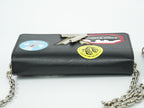 Louis Vuitton LV Portefeuille Twist Chain World Tour Epi Leather Wallet — view 5