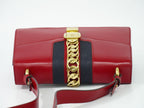 Gucci Sylvie Sherry Line Shoulder Bag Leather — view 5