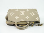 Louis Vuitton LV Petit Palais PM Bicolor Monogram Empreinte Leather Handbag — view 5