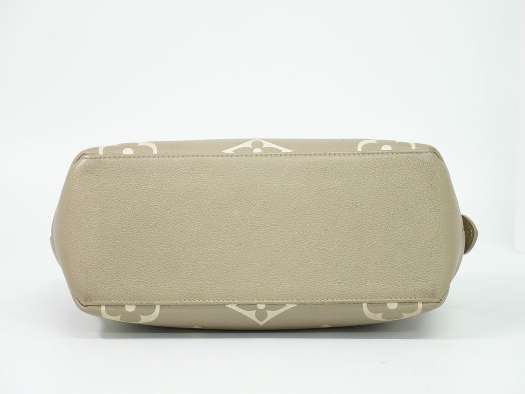 Louis Vuitton LV Petit Palais PM Bicolor Monogram Empreinte Leather Handbag — view 3