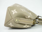 Louis Vuitton LV Petit Palais PM Bicolor Monogram Empreinte Leather Handbag — view 4