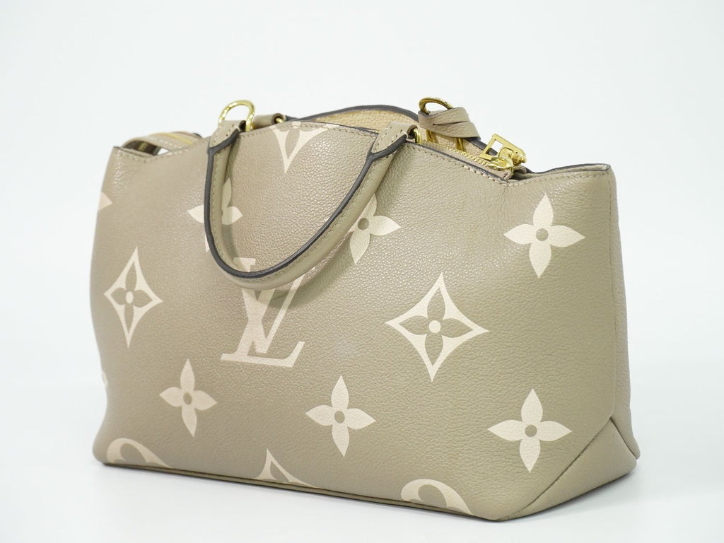 Louis Vuitton LV Petit Palais PM Bicolor Monogram Empreinte Leather Handbag — view 2