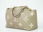 Louis Vuitton LV Petit Palais PM Bicolor Monogram Empreinte Leather Handbag — view 2