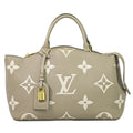 Louis Vuitton LV Petit Palais PM Bicolor Monogram Empreinte Leather Handbag