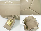 Louis Vuitton LV Petit Palais PM Bicolor Monogram Empreinte Leather Handbag — view 7