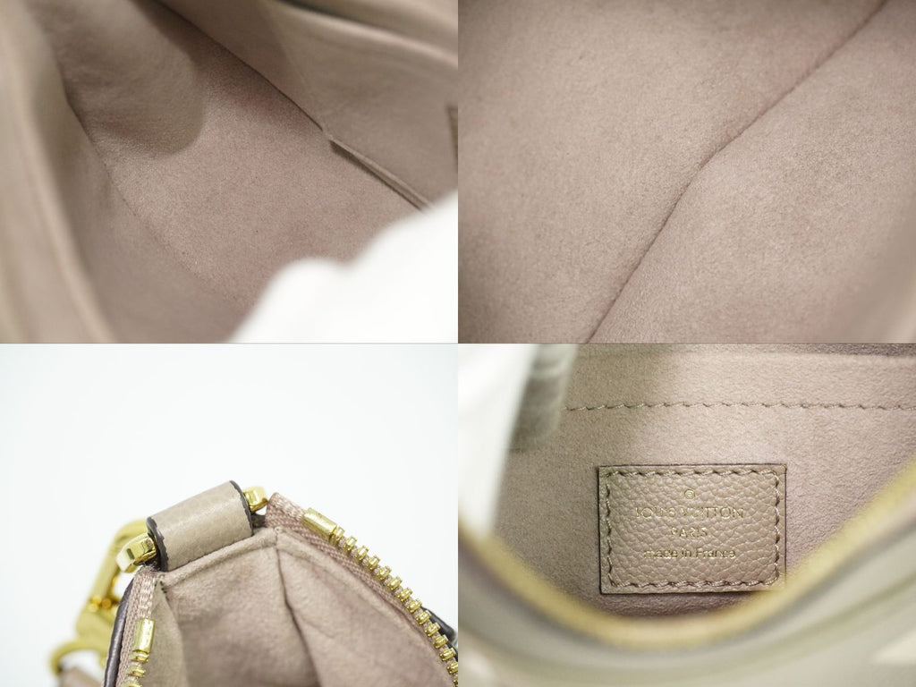 Louis Vuitton LV Bagatelle NM Bicolor Monogram Empreinte Leather 2-Way Shoulder — view 9