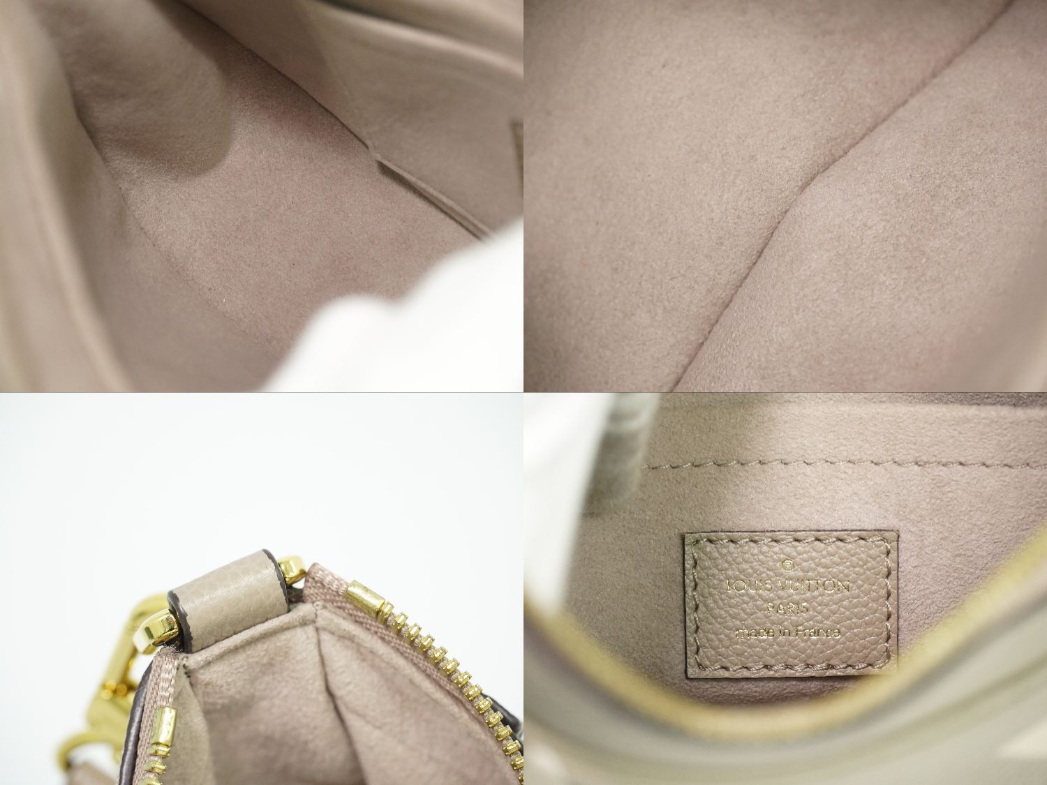 Louis Vuitton LV Bagatelle NM Bicolor Monogram Empreinte Leather 2-Way Shoulder — view 9