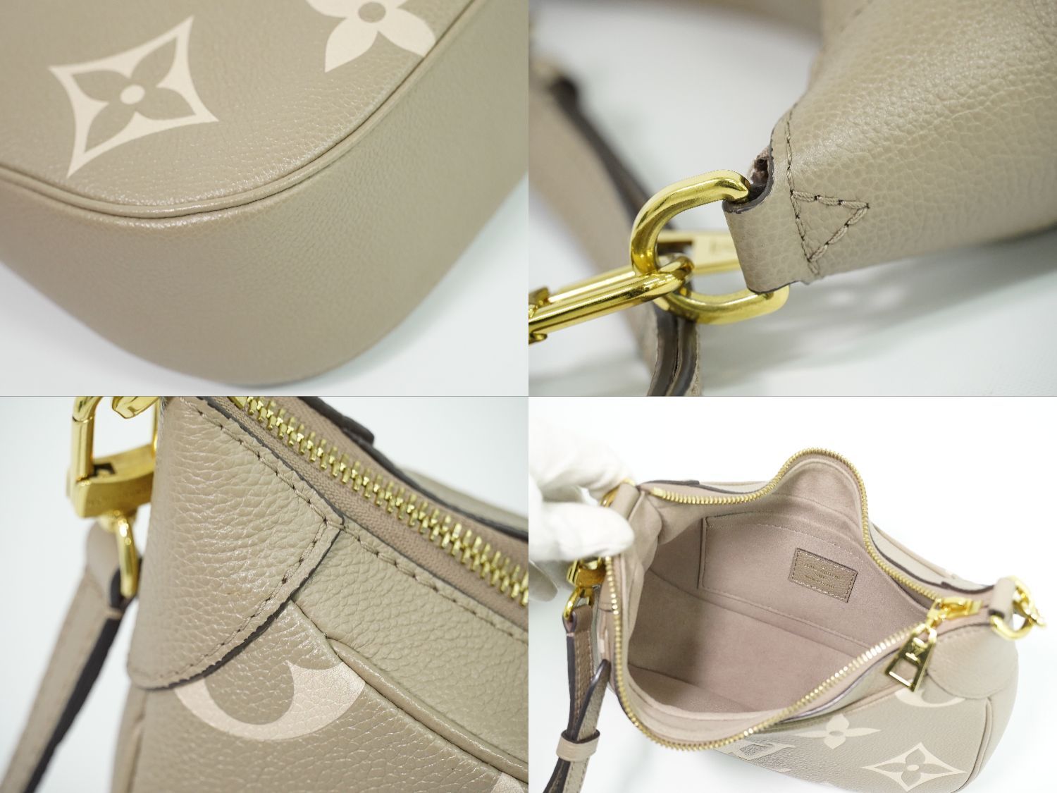 Louis Vuitton LV Bagatelle NM Bicolor Monogram Empreinte Leather 2-Way Shoulder — view 7