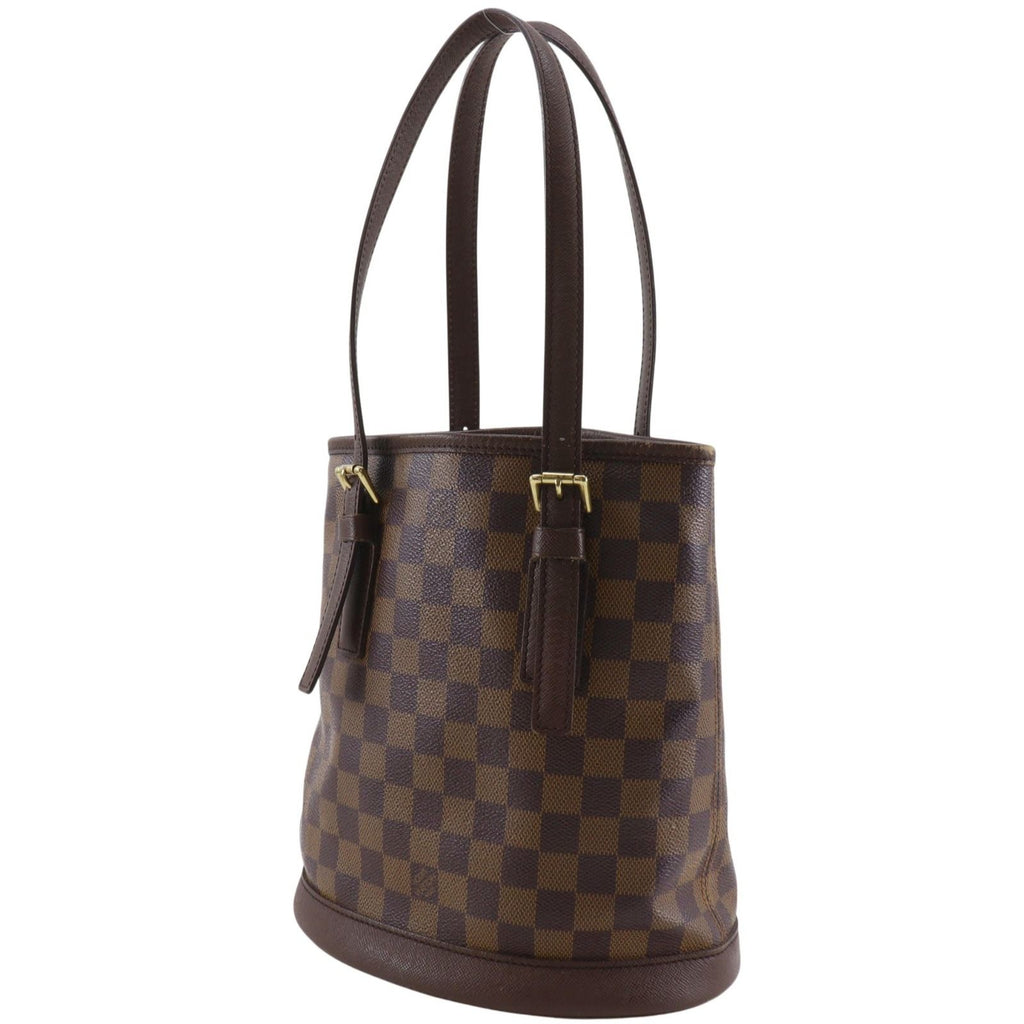 Louis Vuitton Marais Damier Canvas Brown Tote — view 2
