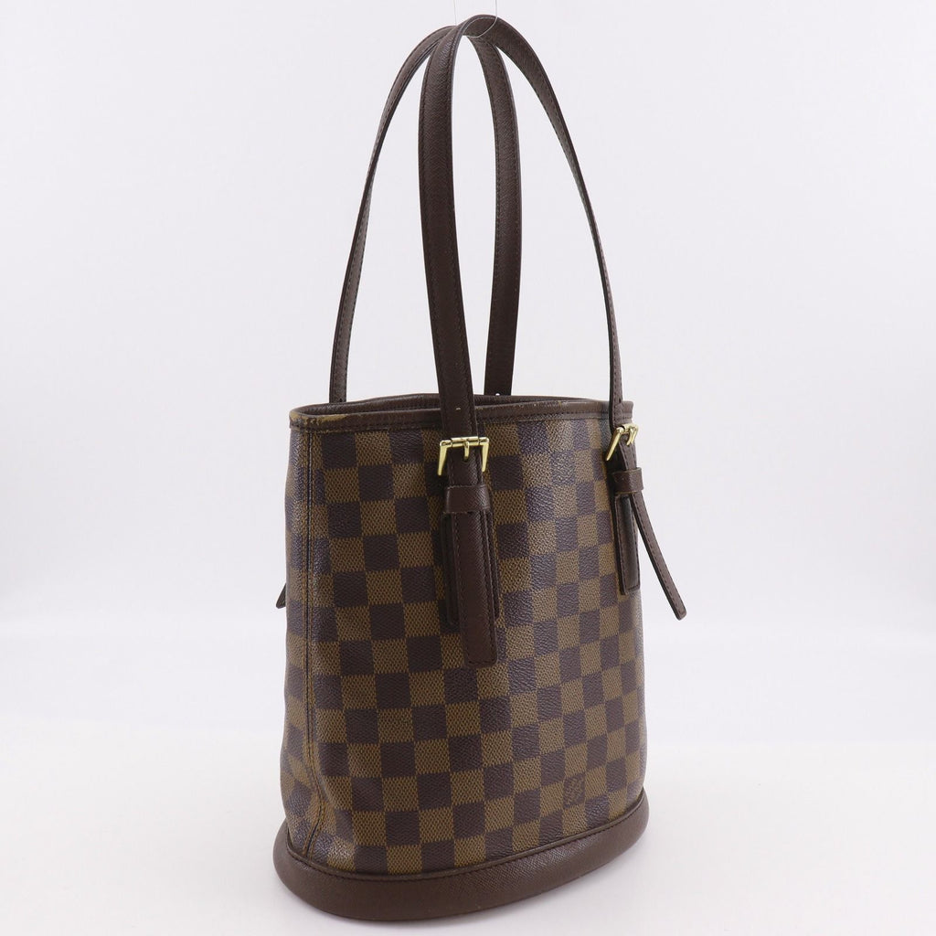 Louis Vuitton Marais Damier Canvas Brown Tote — view 3