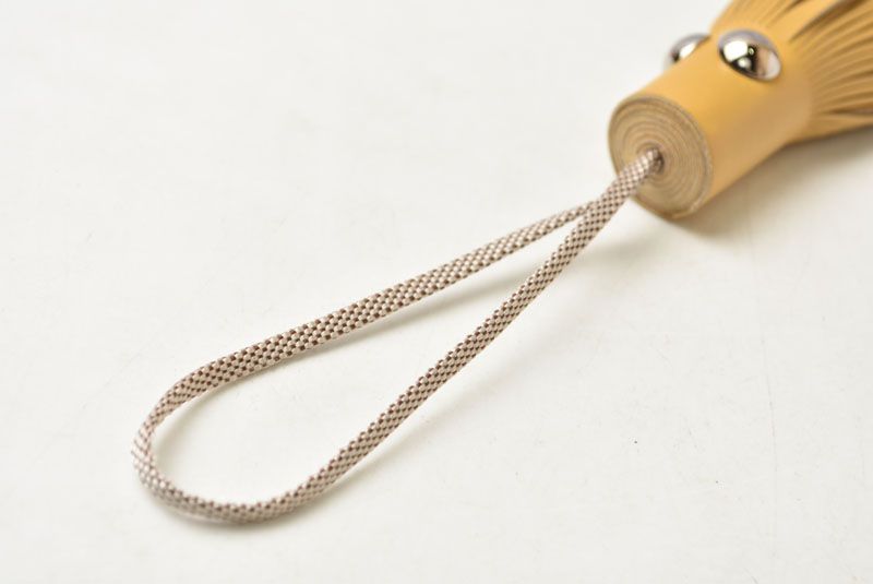 Hermes Bag Charm Strap Key Holder Sylvania Squid Petit Ash Sesame Ornament — view 4