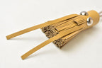 Hermes Bag Charm Strap Key Holder Sylvania Squid Petit Ash Sesame Ornament — view 3