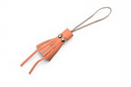 Hermes Bag Charm Strap Key Holder Sylvania Squid Petit Ash Flamingo Ornament