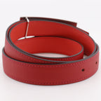 Hermes Rival Reversible Swift Veau Metal Red Belt — view 3