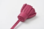 Hermes Book Mark Charm Carmenchita Grand Pompon 23 Pink Keychain — view 3