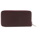 Hermes Azap Long Silk in Veau Winered a Wallet