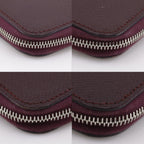 Hermes Azap Long Silk in Veau Winered a Wallet — view 4