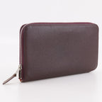 Hermes Azap Long Silk in Veau Winered a Wallet — view 3
