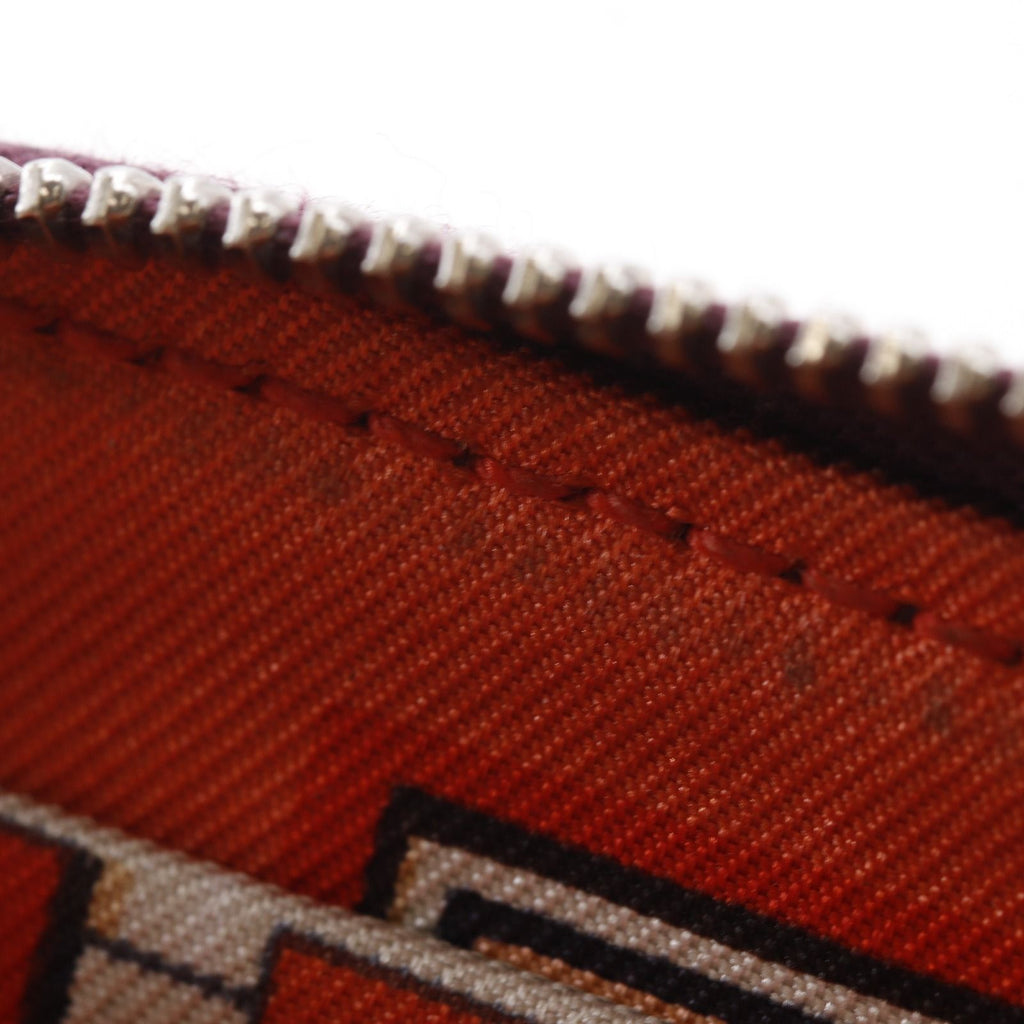 Hermes Azap Long Silk in Veau Winered a Wallet — view 7