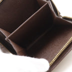 Louis Vuitton Compact Zip Damier Canvas Brown Bifold Wallet — view 7