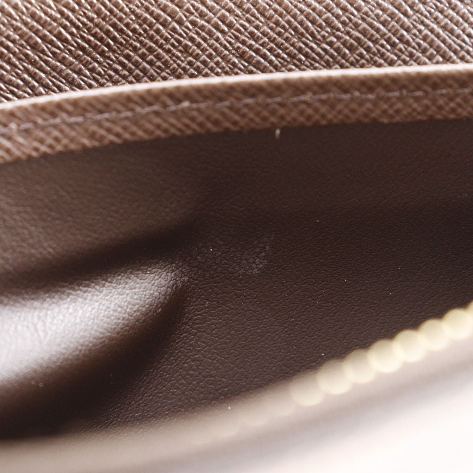 Louis Vuitton Zippy Wallet Damier Canvas Brown — view 8