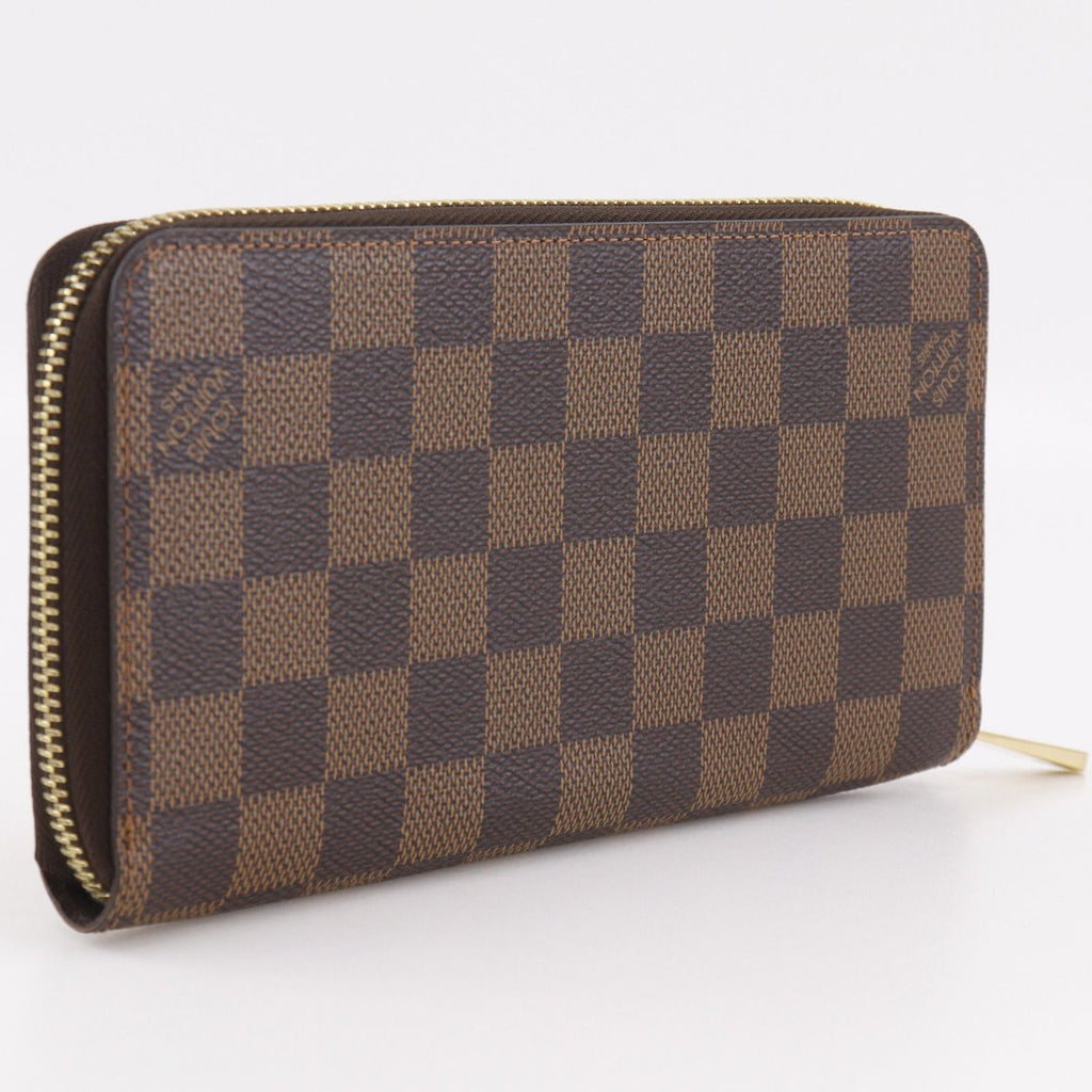 Louis Vuitton Zippy Wallet Damier Canvas Brown — view 3