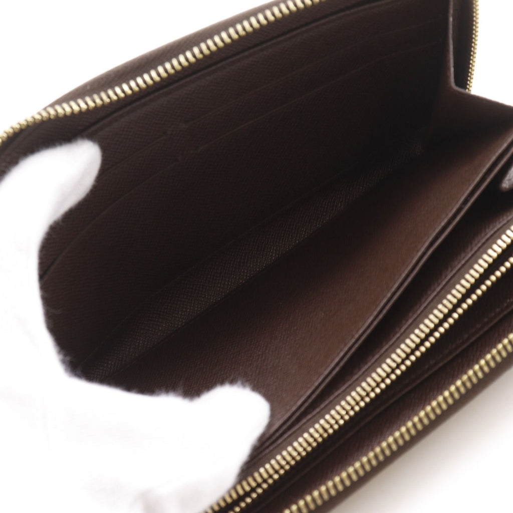 Louis Vuitton Zippy Wallet Damier Canvas Brown — view 6