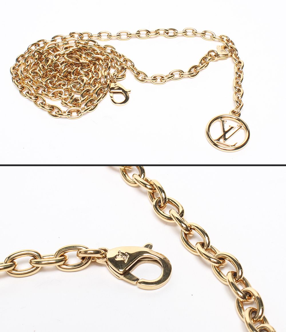 Louis Vuitton Shoulder Wallet Bag Clutch Crossbody on Chain Lily Monogram — view 9