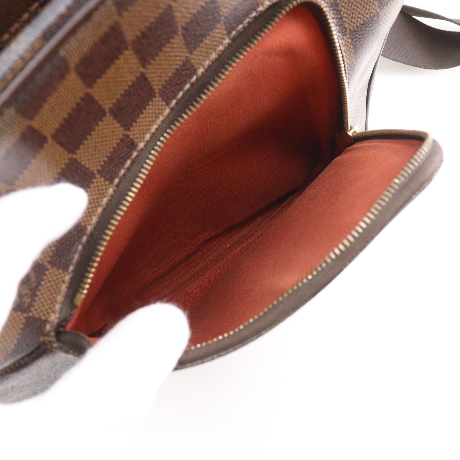 Louis Vuitton Olaf MM Damier Canvas Brown Shoulder — view 6