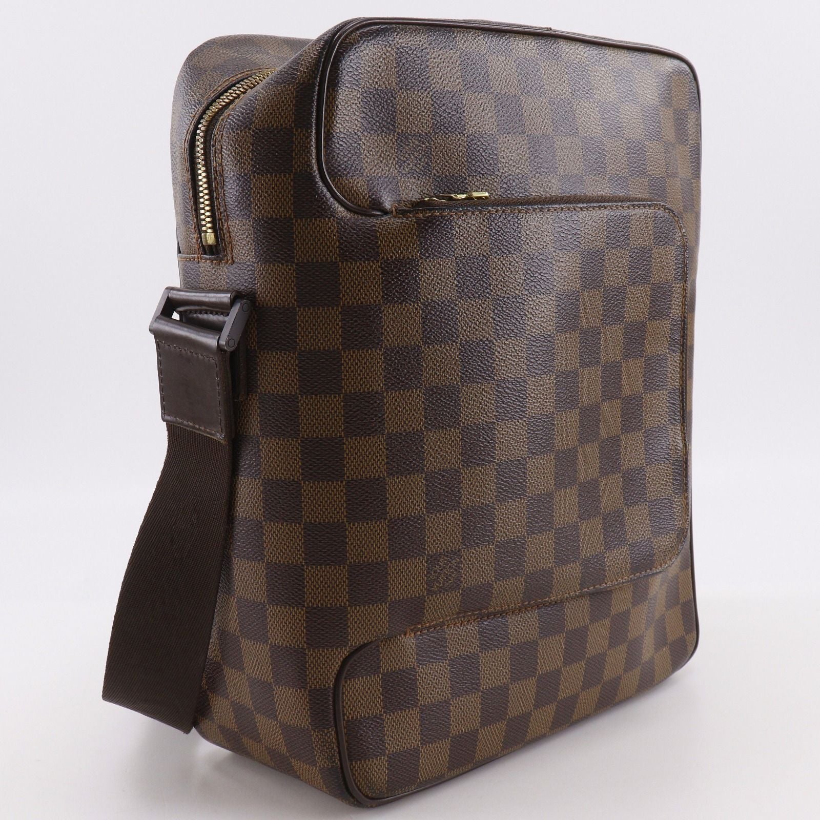 Louis Vuitton Olaf MM Damier Canvas Brown Shoulder — view 3