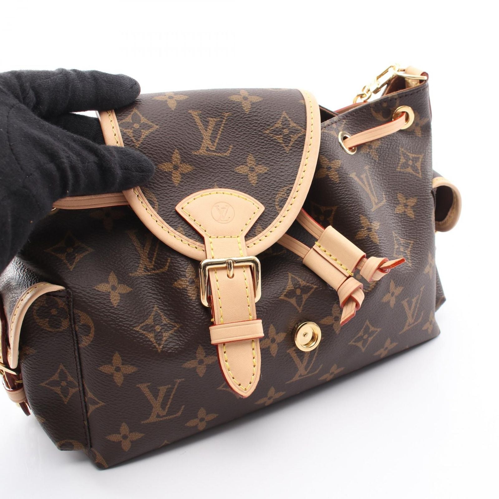 Louis Vuitton Shoulder Bag Odyssey PM Monogram 2-Way Canvas Leather — view 7