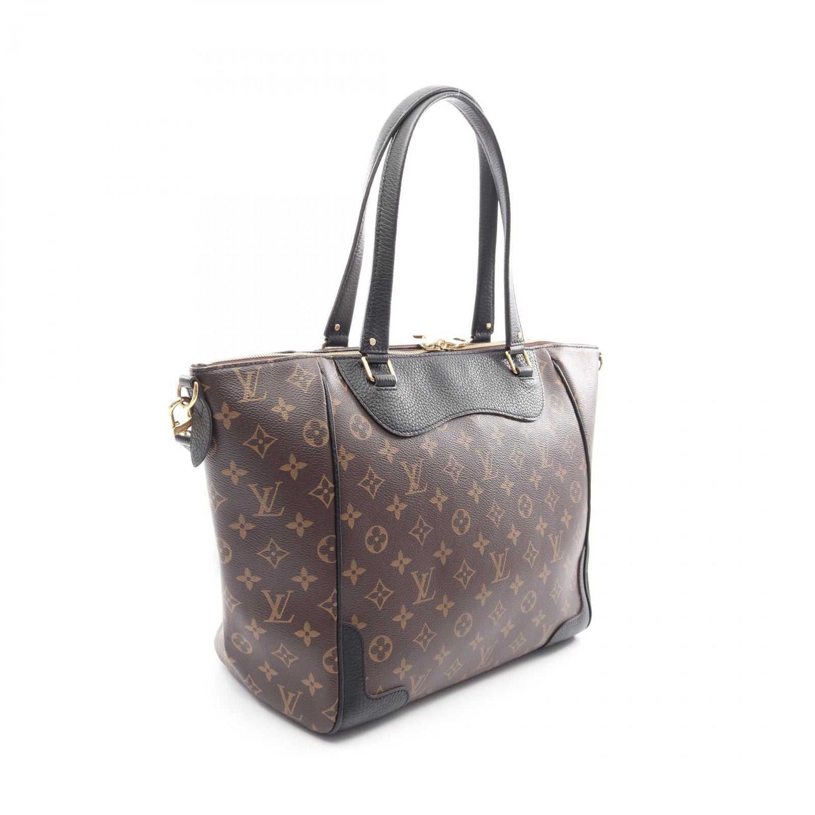 Louis Vuitton Tote Estrella Monogram 2-Way Noir Canvas Leather — view 2